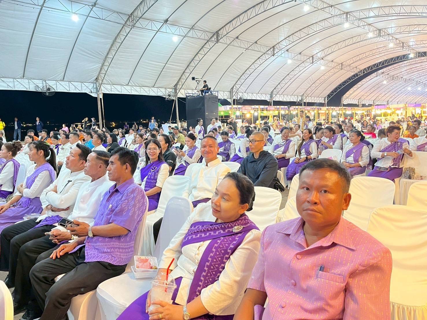 💜 พช.บึงโขงหลง ร่วมพิธีเปิดงานวันสถาปนาจังหวัดบึงกาฬ ครบรอบ 15 ปี และงานกาชาด ประจำปี 2569 ✨