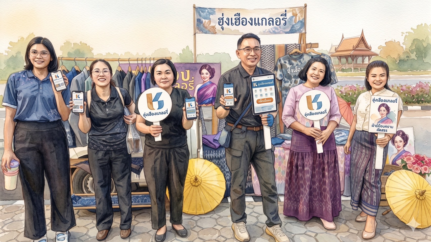 🐉 สัมผัสมนต์เสน่ห์แห่งลุ่มน้ำโขง สวมใส่ความเป็นสิริมงคลกับ "ผ้าลายเกล็ดนาคา" 🌊บนแอพ "Click ชุมชน"